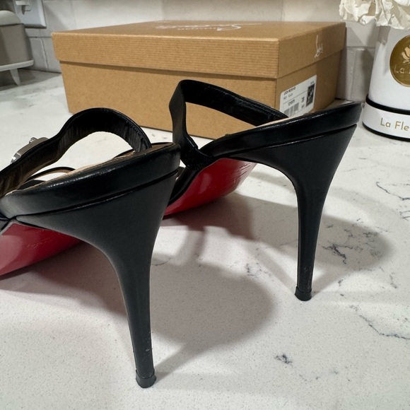 Christian Louboutin Black Lock Me 85 - Picture 3 of 9